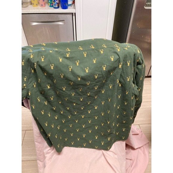 Duluth Trading Shirt Mens Large Untucked Relaxed Fit Holiday Deer Christmas NWT - Picture 3 of 3